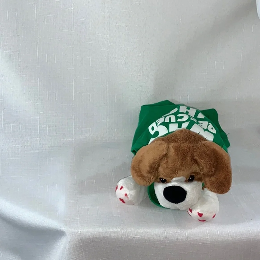 720 10/$50🏄🏻‍♀️ Small Dog Who Rescued Who Green Outfit